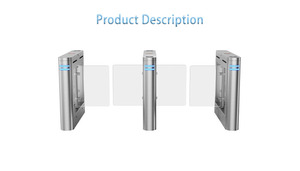 Indoor and Outdoor Automatic Access Control Barrier Swing Rotary Gate 304 Stainless Steel Bidirectional High Speed Safe - Product Image 4