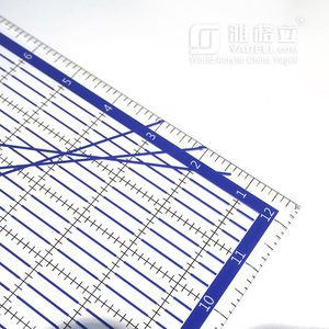 Fabricante personalizado ecológico acrílico cuadrado Patchwork acolchado regla con impresión - Product Image 2