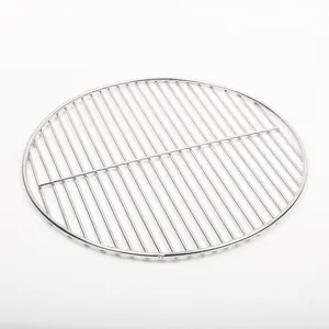 Stainless Steel Round Grill Mesh Baking Pan