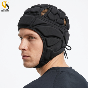 Protège-tête de rugby léger, confortable et antidérapant, casque en mousse EVA souple, casquette de rugby unisexe personnalisable - Product Image 3