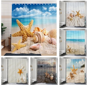 Rideaux <span class=keywords><strong>de</strong></span> douche populaires <span class=keywords><strong>en</strong></span> polyester imprimés <span class=keywords><strong>en</strong></span> <span class=keywords><strong>3D</strong></span>, résistants à la moisissure, sans odeur, imperméables, pour <span class=keywords><strong>salle</strong></span> <span class=keywords><strong>de</strong></span> <span class=keywords><strong>bain</strong></span> - Product Image 3
