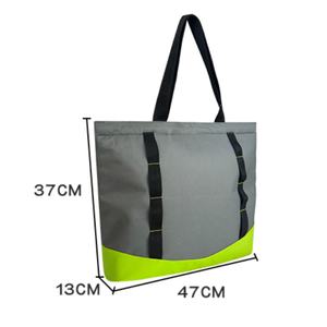 Bolso Tote de Hombro Mediano para Mujer, Personalizable, Plegable, Diseño Liso de Lona, Sublimación, Logotipo de Poliéster, Venta al Por Mayor de Fábrica - Product Image 3