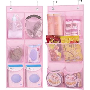 Organisateur de placard suspendu à 12 poches, en maille transparente, avec crochets, pour chaussures, rangement pour bébés et enfants, style minimaliste rectangulaire - Product Image 1