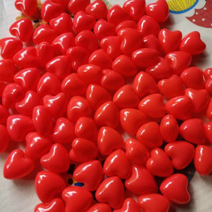 Nouvelle Arrivée 2026 Yumeng YD-153 <span class=keywords><strong>Balle</strong></span> de fosse en plastique anti-écrasement de qualité commerciale robuste en forme de cœur <span class=keywords><strong>rose</strong></span>, noir et blanc - Product Image 6