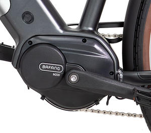Vélo électrique de ville <span class=keywords><strong>classique</strong></span> et pratique avec frein hydraulique, batterie LG cachée, moteur central Bafang M200, capteur de couple, 7 vitesses - Product Image 3