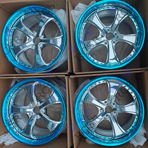 Ruedas de Aleación RSCR 2P 3P Personalizadas con Borde Profundo 5x114.3 5x120 5x130 Cromadas y Pulimentadas para Mercedes C8 <span class=keywords><strong>Ferrari</strong></span>, de 18-26 Pulgadas para Autos de Lujo - Product Image 6