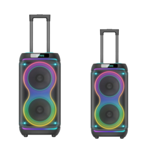 Haut-parleur V pour la maison avec lumière LED pour piste de danse de mariage et haut-parleur de fête professionnel - Product Image 2