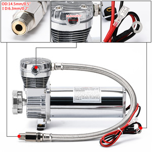 Compresseur d'air PQY Racing 12V en alliage d'aluminium pour gonflage de pneus de voiture - Product Image 4