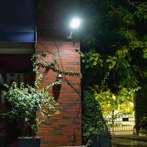 ไฟถนนโซลาร์เซลล์แบบติดผนังกลางแจ้ง LED ในตัว กันน้ำ ใช้พลังงานแสงอาทิตย์ - Product Image 4