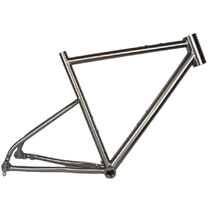 Cadre de vélo de gravier en titane personnalisé avec <span class=keywords><strong>axe</strong></span> traversant et frein à disque, <span class=keywords><strong>roue</strong></span> de 29 pouces, design léger et durable - Product Image 1