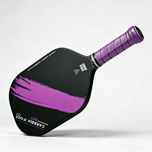 Fornecimento OEM em Massa: Raquete de Pickleball Leve e Durável de Fibra de Carbono Roxa Graffiti 16mm 225g USAPA para Treinamento de Clubes e Pedidos em Lote - Product Image 3