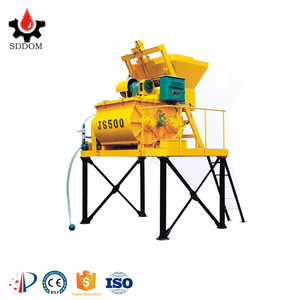 Máy Trộn Bê Tông Trục Đôi Máy Trộn Bê Tông Với Phễu Xi Măng - Product Image 3