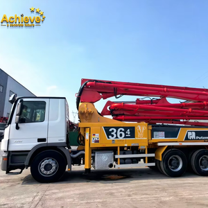 ปั๊มคอนกรีต Putzmeister คุณภาพสูง รุ่นปรับสภาพใหม่ ขายดีที่สุด ขนาด 36 เมตร พร้อมส่ง รถบรรทุก Mercedes Benz รุ่น M36-4Z - Product Image 1