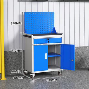 Multi-Functional Heavy-Duty Lockable 3-Drawer <strong>Roller</strong> Tool Cabinet High Quality Metal <strong>Toolbox</strong> with 150kg Load Capacity OEM - Product Image 2