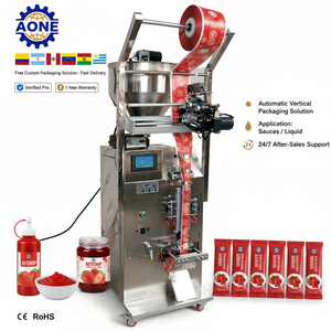 Máquina Envasadora Vertical Industrial para Pasta <span class=keywords><strong>de</strong></span> Maní y Crema <span class=keywords><strong>de</strong></span> Chocolate - Product Image 1