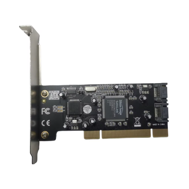 Dual Channel RAID Disk Array Card 2 Port PCI for Hard Disk Expansion SIL3112 LAIKETAI Brand in Stock Electronic Components