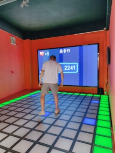 Tương Tác Ánh Sáng Sàn Trò Chơi Sàn Mua Sang Trọng Mới 18x18 Epoxy Không Gương Bông Tuyết Wed Chuyên Nghiệp Tương Tác Ánh Sáng - Product Image 4