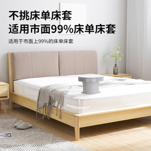 Bed <b>Sheet</b> Fastener <b>Plastic</b> Anti Slip Fixing Buckle For Mattress Fabric <b>White</b> Gray Adjustable - Product Image 4