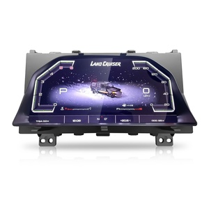 12.3 Inch <b>Car</b> LCD Dashboard <b>for</b> Toyota Land Cruiser LC70 2010 2023 Auto <b>Speedometer</b> Virtual Cockpit Digital Cluster Instrument - Product Image 3