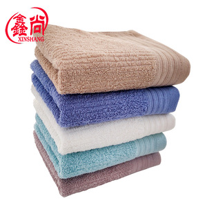 Serviette Xinshang 32x72cm en coton pur, non pelucheuse, couleur unie, rectangulaire, serviette cadeau - Product Image 4