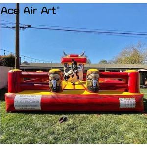 Jeu de tour de taureau gonflable commercial <span class=keywords><strong>Machine</strong></span> de taureau de rodéo mécanique électrique pour adultes et enfants <span class=keywords><strong>location</strong></span> de fête jeu de taureau gonflable - Product Image 3