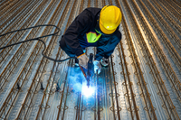Système de plancher en treillis d'acier Speed Deck pour la construction de maisons modulaires, panneau de plancher en treillis structurel galvanisé