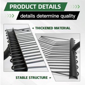 Presa di fabbrica in acciaio metallo strumenti a mano personalizzati giardino agricoltura scavando forcella per stalle - Product Image 3