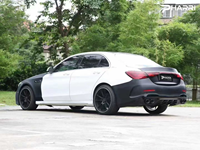 Nouveau kit carrosserie complet Pharri pour Mercedes Classe C W205 2015-2021, mise à niveau 2022+ W206 C63 AMG, capot, ailes, phares, pare-chocs, garantie 1 an