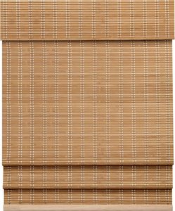 Customizable Cordless <strong>Bamboo</strong> Roller <strong>Blind</strong> Factory <strong>Indoor</strong> Roman <strong>Blind</strong> for Home Office or Hotel Use - Product Image 1