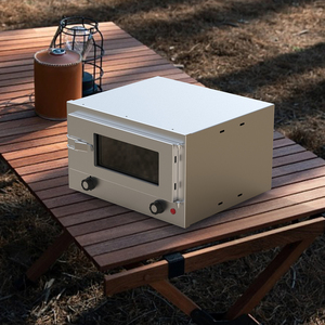 Horno Eléctrico Multifunción de Acero Inoxidable para Pizza y Pasteles, Diseño Innovador, DC12V, Horno de Viaje para Auto, Camión, RV, Uso en Exteriores y Hoteles - Product Image 2