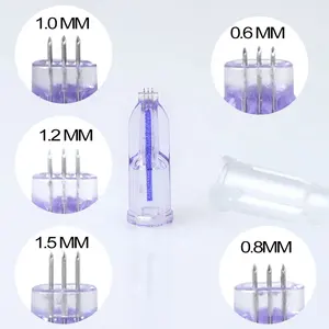 New 3pins Meso Nano Needles 0.6mm Fillmed Nanosoft Microneedles For Skin Rejuvenation