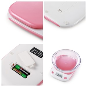 Balance de cuisine numérique mini 3kg/0.1g en gros, intelligente, alimentée par piles, avec couvercle en plastique ABS, pour peser les aliments CX- - Product Image 5