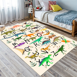 <span class=keywords><strong>Tappeto</strong></span> Educativo per Bambini con Stampa di Simpatici Dinosauri, Morbido <span class=keywords><strong>Tappeto</strong></span> Ecologico per Gattonare - Product Image 2