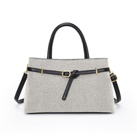 Sacs fourre-tout de luxe en toile grande capacité pour femmes, sacs à main tendance, sacs à bandoulière pour femmes