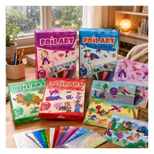 Kit de Bricolage Dinosaure Personnalisé avec Autocollants Métalliques Scéniques, Jeu de Coloriage Préhistorique, Cadeau Éducatif pour Enfants Scolaires - Product Image 6