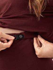 Vêtements de maternité en bambou, shorts à épaules tombantes, pyjama de grossesse en bambou pour femmes, ensemble de pyjama court de grossesse, vêtements de nuit - Product Image 2