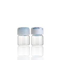 Flacons vides pour échantillons liquides, flacons en verre transparent de 3 ml, 5 ml, 6 ml pour les voyages