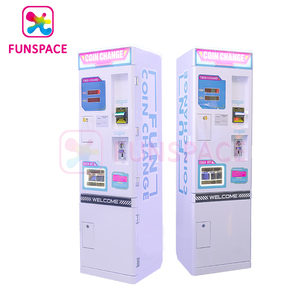 Funspace mã thông báo thay đổi máy tiền Changer Tự động đồng xu trao đổi máy để bán - Product Image 5