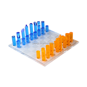 <span class=keywords><strong>Jeu</strong></span> <span class=keywords><strong>d</strong></span>'échecs et de dames <span class=keywords><strong>en</strong></span> cristal de lucite, <span class=keywords><strong>jeu</strong></span> <span class=keywords><strong>d</strong></span>'échecs <span class=keywords><strong>en</strong></span> <span class=keywords><strong>verre</strong></span> noir et transparent, plateau <span class=keywords><strong>d</strong></span>'échecs portable - Product Image 4