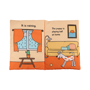 Cognitif Montessori <span class=keywords><strong>Feutre</strong></span> Tissu Livre Calme En Gros <span class=keywords><strong>Lavable</strong></span> Histoire Livres Apprentissage Éducatif Tissu Livre pour Bébés - Product Image 5