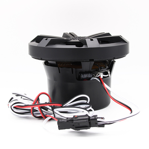 2024 Marine Waterproof <b>Speakers</b> 6.5" - Low Profile Slim Style <b>Tower</b> and Weather Resistant Outdoor Audio Stereo - Product Image 2