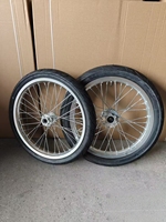 Ensemble de roues Talaria Sting MX4 Supermoto 17 pouces Avant 70/90-17 Arrière 90/80-17 Pneus CST 6577 pour Talaria Sting MX3 TL3000 TL4000
