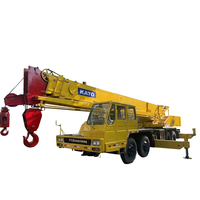 Grue mobile hydraulique d'occasion de 30 tonnes, grue mobile hydraulique d'origine Kato, haute qualité, bonnes performances, vente à prix réduit