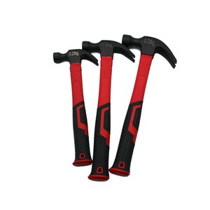 Marteau à griffes avec manche en plastique, 0,25 kg, 0,5 kg, 0,75 kg, pour le travail du bois et la décoration, extraction de clous - Product Image 5