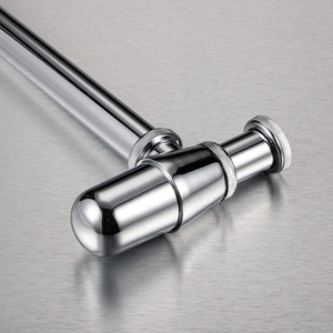 Joyhoo Siphon à bouteille en alliage de zinc chromé durable de 12 <span class=keywords><strong>cm</strong></span> (G 1 1/4) pour hôtel - Product Image 5