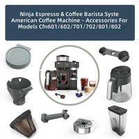 Filtres à café de remplacement compatibles avec la cafetière Ninja CFN601 /602 /701 /702, filtres à café coniques réutilisables et permanents