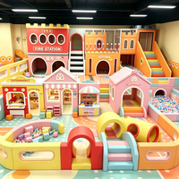 Équipement de jeu intérieur commercial, maison de jeu de rôle, aire de jeux souple pour centre commercial, jardin d'enfants, taille personnalisable