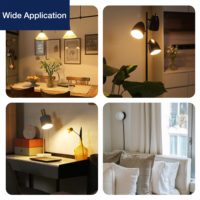 Offre Spéciale 3000K 800lm 8W E26 Ampoules LED A15 givrées à base pour usage résidentiel