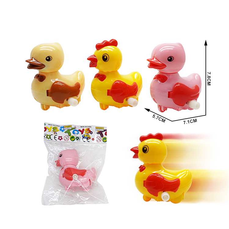 Оптовая продажа, заводные игрушки с мультяшными животными, рекламная пластиковая игрушка для детей