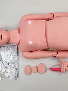 Maniquí de RCP de Cuerpo Completo Avanzado DARHMMY, de Silicona, Multiarticulado, Móvil, Modelo Profesional para Entrenamiento de Reanimación Médica BLS - Product Image 1